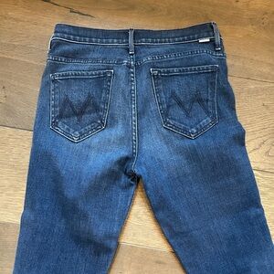 Mother Denim Mid Rise Rider Jeans size 28